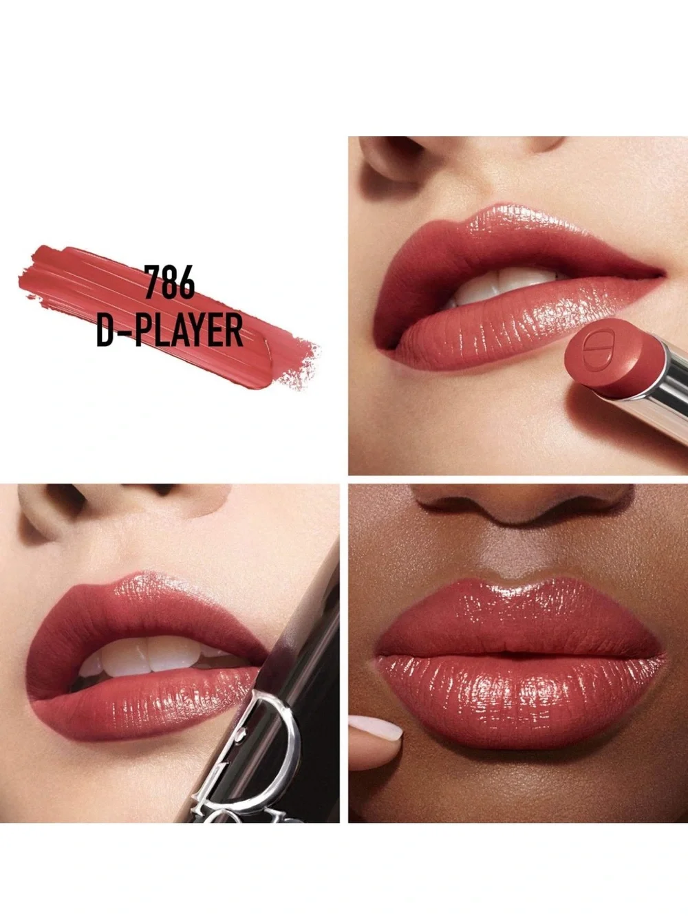 Dior Addict Shine Lipstick— 786 D Player NEW IN BOX✨